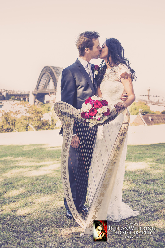 wedding at observatory hill sydney